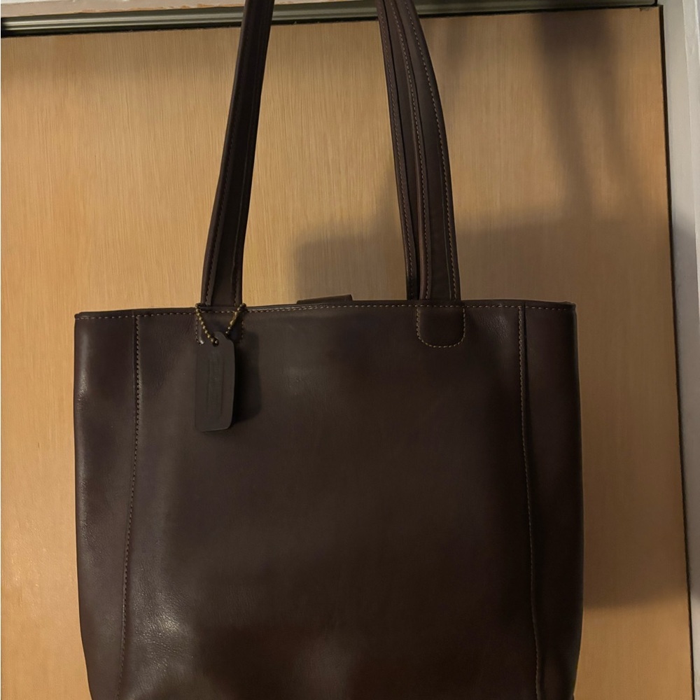 Rare Vintage Coach Tote with original handbag Number 9305